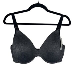 Gratlin 40D Underwire‎ Nursing Bra Heather Gray Charcoal